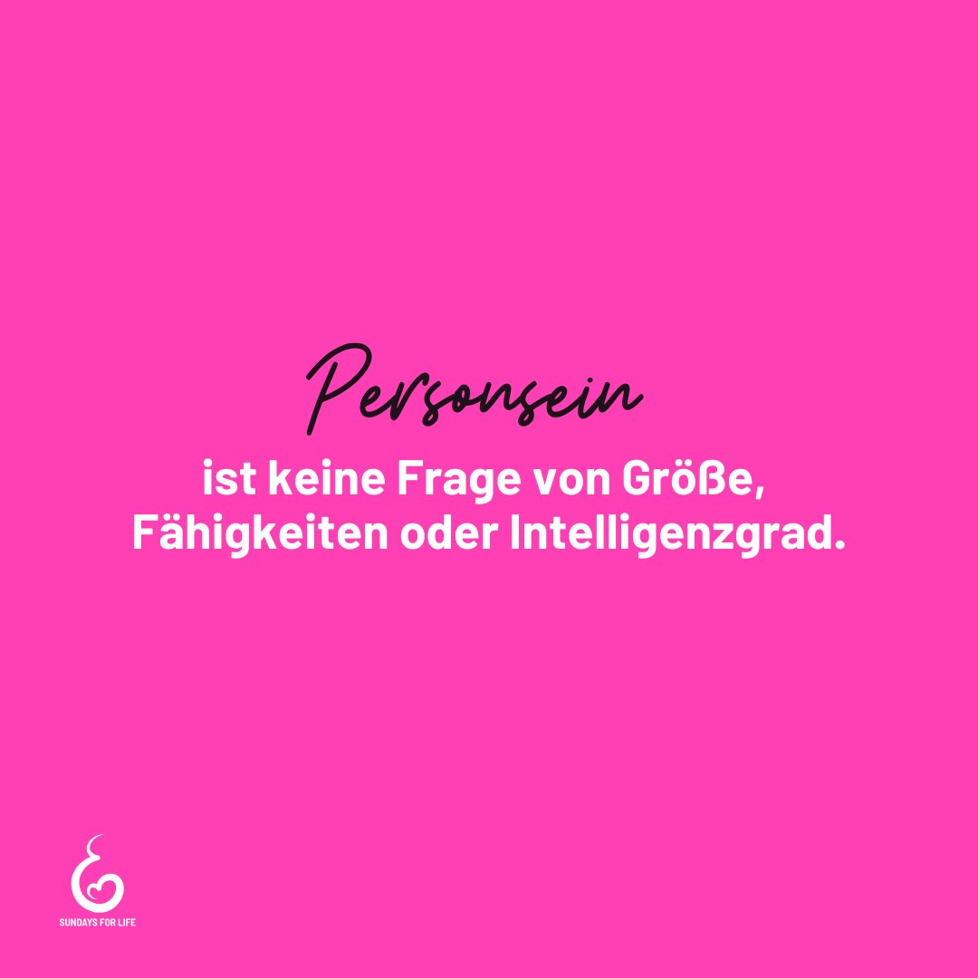 Eine #Person wird definiert als „ein #Mensch, der als #Individuum betrachtet wird“.  Der Status des #Ungeborenen sollte auf einer objektiven Grundlage bestimmt werden, anstatt durch subjektive oder eigennützige Definitionen von #Personsein beeinflusst zu sein. 