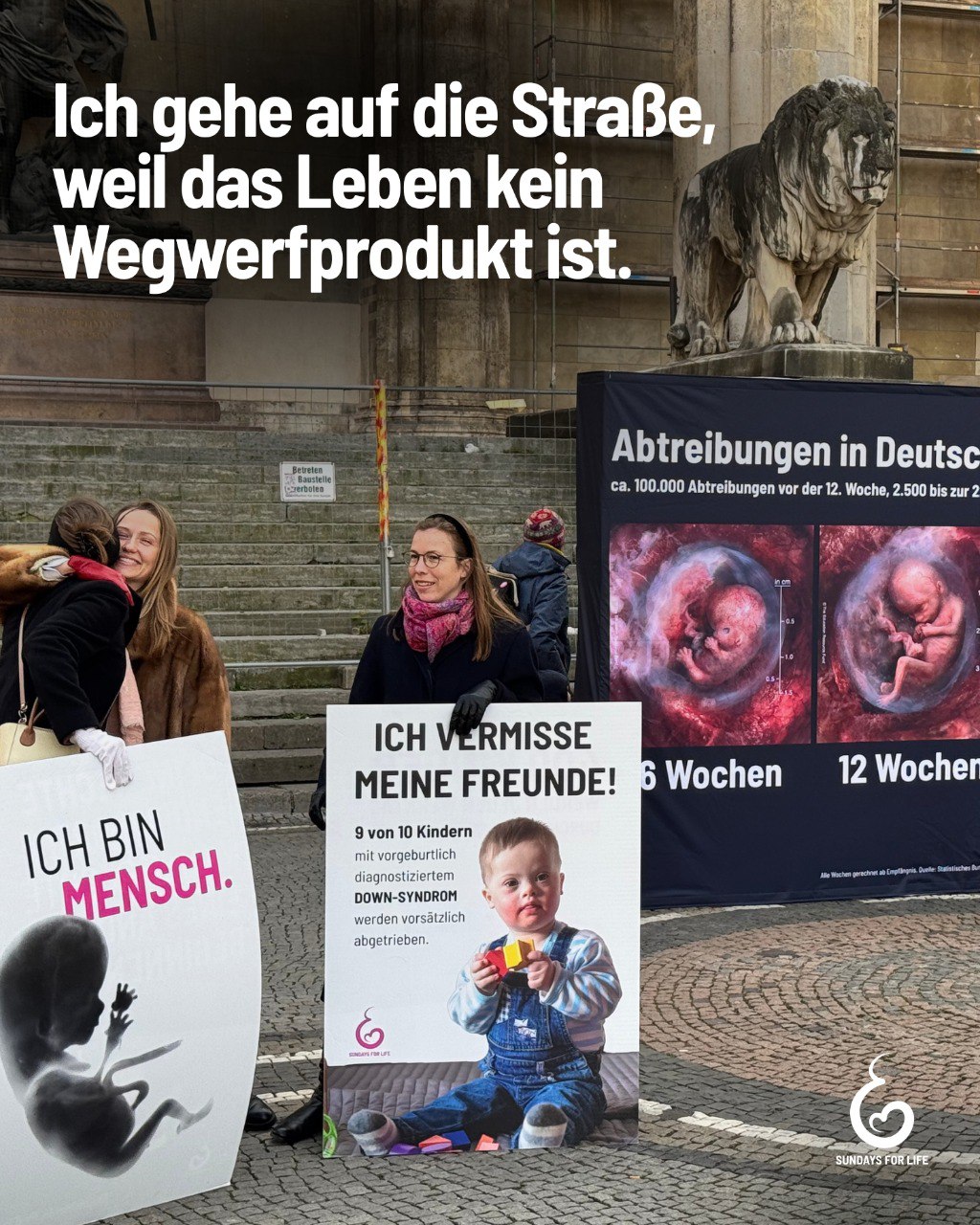 Das Leben ist kein Wegwerfprodukt.