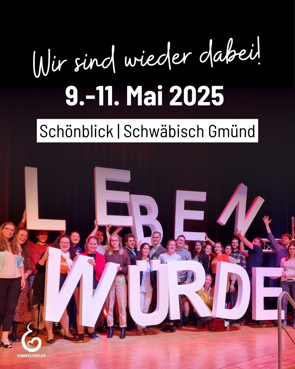 Wir freuen uns sehr, Teil des II. Kongresses Leben Würde 2025 sein zu dürfen! In einer Zeit, in der die Würde des Menschen oft gefährdet ist, möchten wir gemeinsam mit anderen Mitstreiterinnen und Mitstreitern ein starkes Zeichen für das Leben setzen.