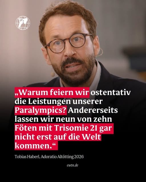 Warum feiern wir ostentativ die Leistungen unserer Paralympics? Andererseits lassen wir neun von zehn Föten mit Trisomie 21 gar nicht erst auf die Welt kommen.  TobiasHaberl